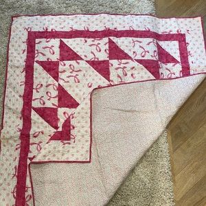 Handmade Breast Cancer Quilt
